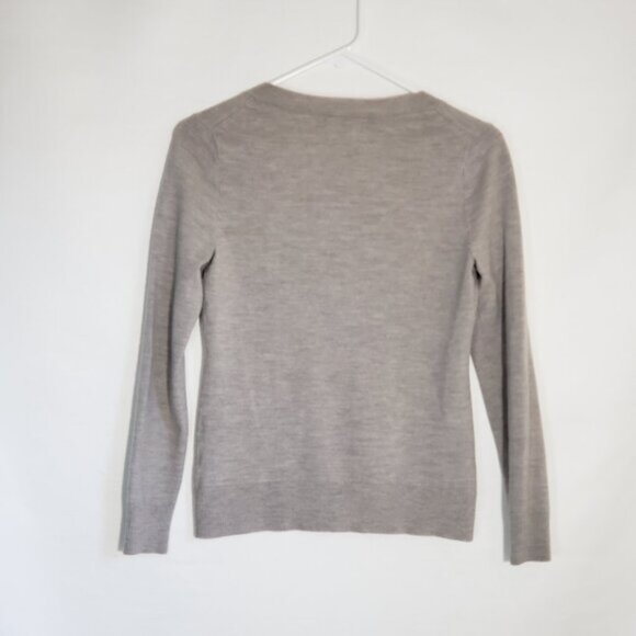 Banana Republic Wool Taupe Button Down Cardigan Size XS - Picture 2 of 7